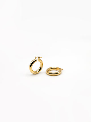 Celine Gold Lightweight Hoops