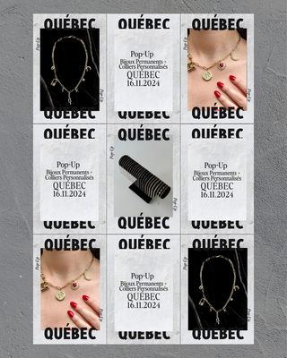 CHARM BAR + BIJOUX PERMANENTS | QUÉBEC POP-UP