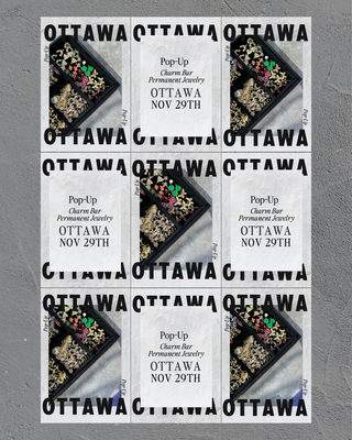 CHARM BAR  + PERMANENT JEWELRY | OTTAWA POP-UP