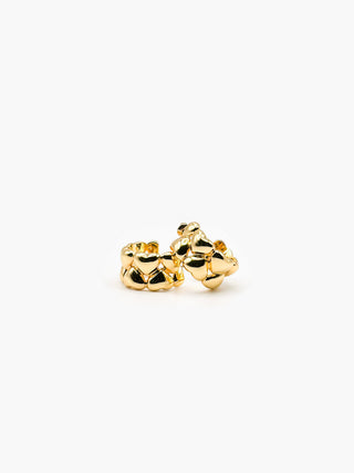 Situationships Gold Heart Hoop Earrings