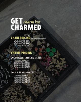 GET CHARMED | VIRTUAL CHARM BAR APPOINTMENT