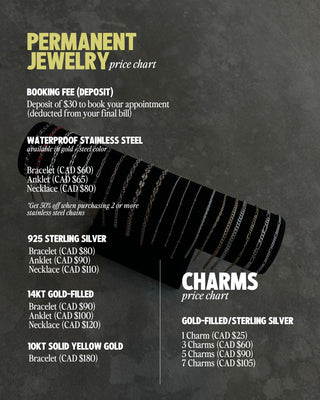 BIJOUX PERMANENTS + CHARM BAR | SAINT-GABRIEL POP-UP