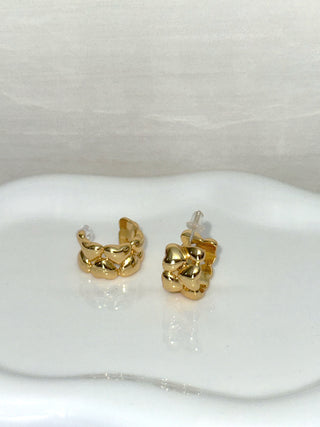 Situationships Gold Heart Hoop Earrings