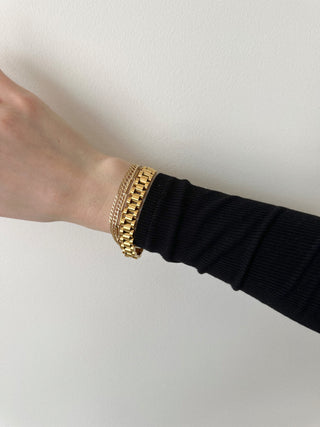 Sneaky Link Gold Watch Link Bracelet